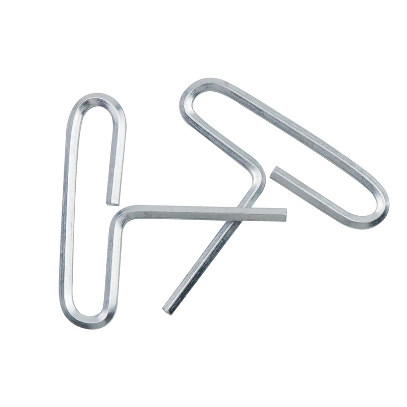 LC LICTOP 3mm Hex Dogging Key with Oval Loop, Solid