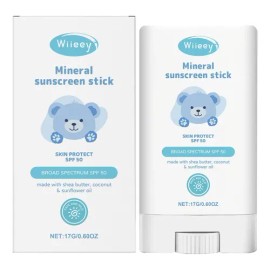 Protector Solar Mineral En Barra Uv Zero Para Niños Fps 50                                                                                            
