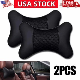 Unbranded 2PCS Car Headrest Pillow Car Neck Pillow Automotive Neck Support Neck Pillow US