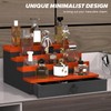 upcessory Cologne Organizer for Men, 4 Tier Perfume Stand, Cologne