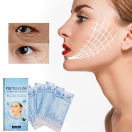 YSkrep 60本入り プロテインリフティングライン 水溶性シルクコラーゲン 加水分解コラーゲンプ プロテインリフティング糸 水溶性コラーゲンリフティング リフトアップテープ