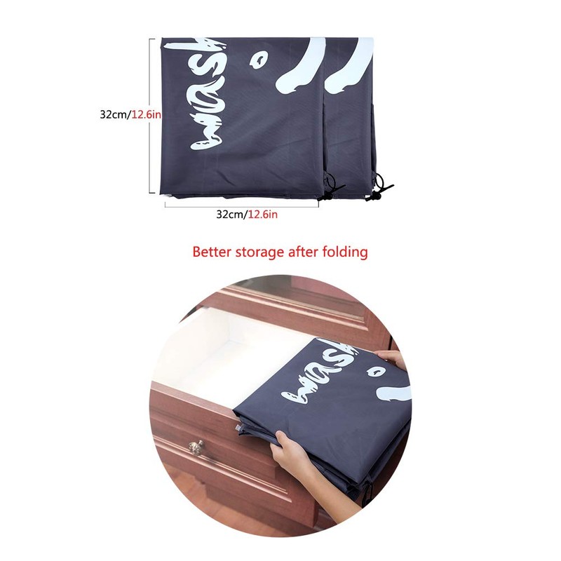 IHOMAGIC Laundry Bag Travel Dirty Laundry Hamper Laundry Bag