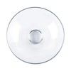 CYS EXCEL Glass Decorative Footed Bowl (H:4.5" D:12") | Fruit