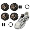 TELAIN 4 pieces Automatic twist laces No installation required, No