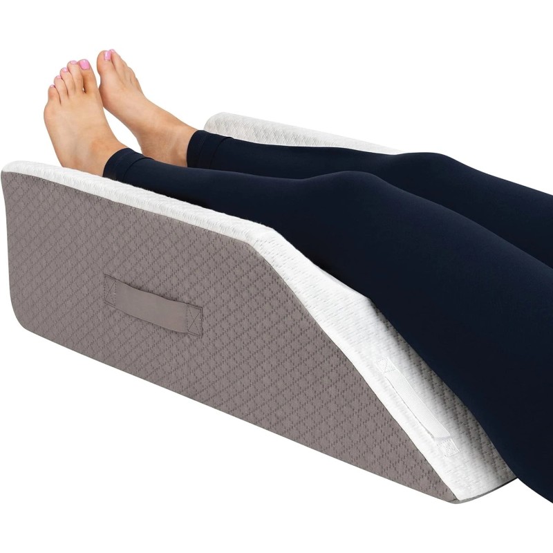 High-Density Foam Double Leg Elevation Pillow - Stylish Recovery Redefined