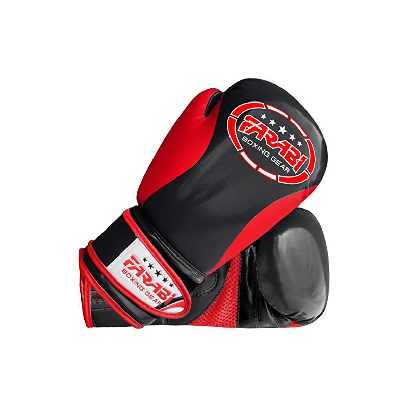 Farabi Kids Boxing Gloves Shiny Champ Training Gloves 2oz 4oz