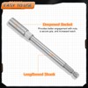 sourcing map 5pcs Nut Driver Drill Bit 6-14mm Metric Impact