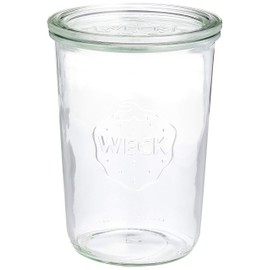 WECK WE-743 Glass Storage Container, Mold Shape, 25.5 fl oz (750 ml)