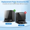 26 Pcs Accessories Kit Compatible with Roborock Saros 10R Robot