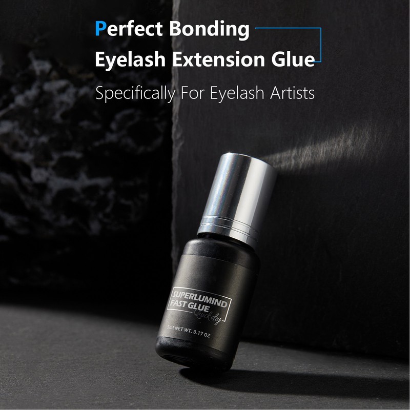 5ml False Eyelash Glue Fast Drying Semi Permanent Gentle Fake