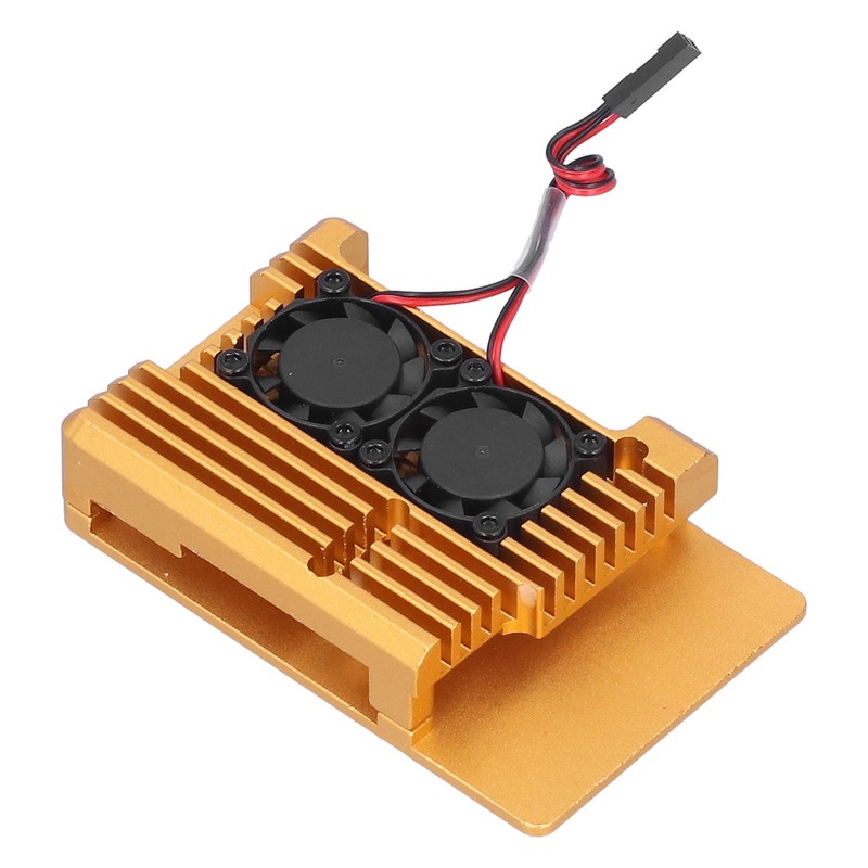 Protective Case Housing Enclosure Casing with Dual Cooling Fan for