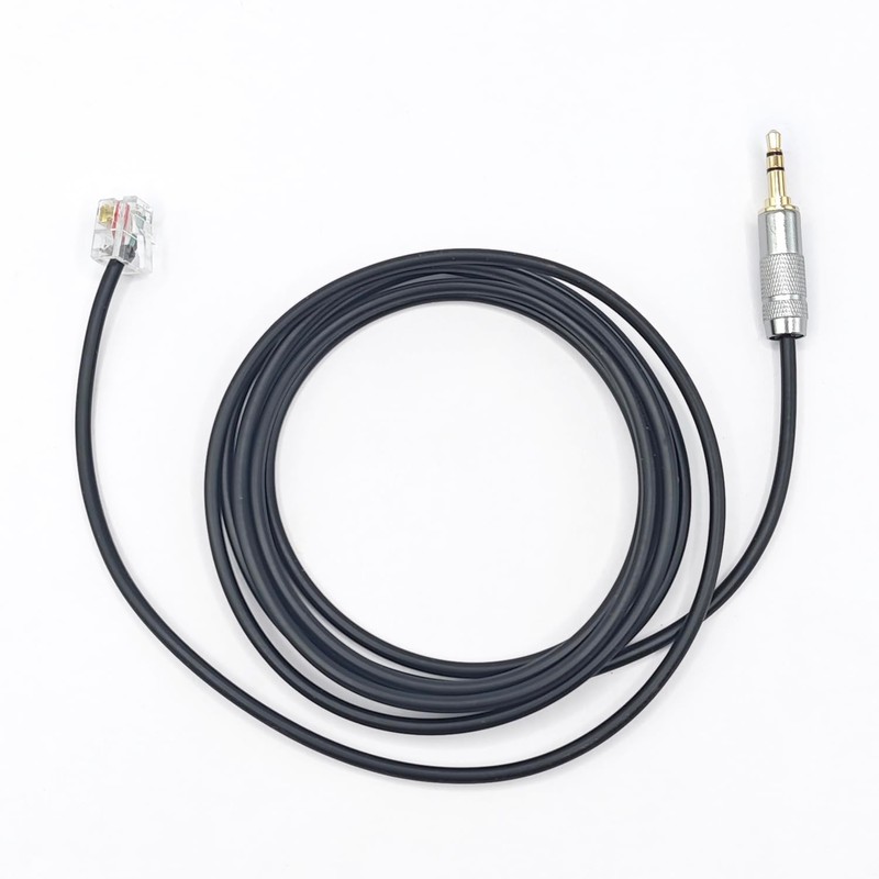 ODO LUCK 1.9m Handbrake Cable 3.5mm to Crystal Head Cable