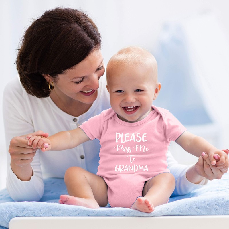 Please Pass Me to Grandma - Funny Cute Novelty Infant
