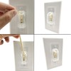 Light Switch Guard, 6 Pack, Clear Light Switch lock, Child