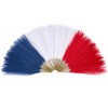 Serwalin 60Pcs Red White ＆ Blue Pampas Grass Decor, 4th