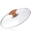 10 Inch Pan Lid, Tempered Replacement Pan Cover, 6,8,9.5,10.5,11,12,12.5 Inch