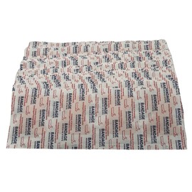 400 Pcs Flexible Fabric Adhesive Fingertip Bandages with Non-Stick Pad, Sterile Protective Bandage Strips 2" x 1 3/4" for Wound Care, Cuts and Abrasions