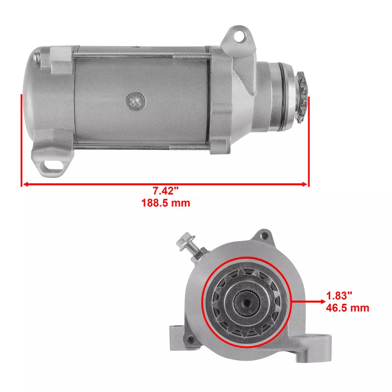 Caltric New for Honda Motorcycle Gold Wing GL1100 GL1000 Starter