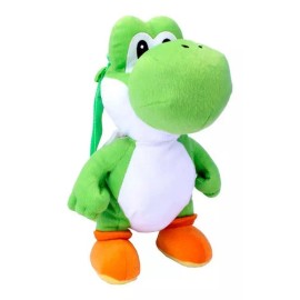 Bioworld Mochila Yoshi Peluche Infantil De Viaje Para Niño Color Verde