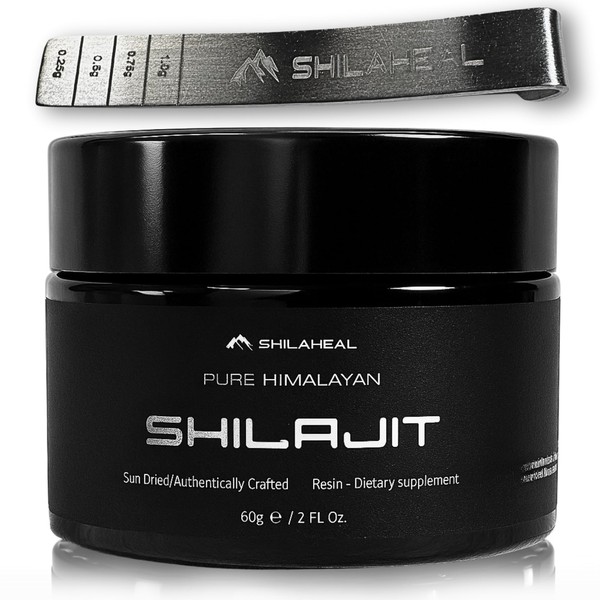 Shilajit Authentic Himalayan Shilajit Resin for Men & Women, High