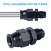 Breezliy 6AN Male Flare to 3/8" Fuel Hardline Tube Fitting