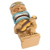 FTVOGUE Double Tiki Totem Solar Lights Waterproof Yard Patio Decoration