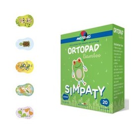 Master Aid Ortopad Bamboo Simpaty 7.6 x 5.4mm, 20pcs