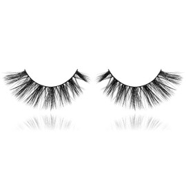 SHANY Classic Faux Mink Eyelashes - Durable Single Pair 3D Reusable Fluffy and Soft Strip Lash with Medium Volume - TRAILBLAZER