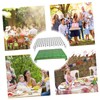 VICASKY 2pcs Soccer Table Runner Reusable Plastic Tablecloths for Birthday