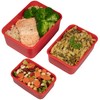 Microwave Vegetable Steamer Containers- 3 Pack Reusable Food Storage Large,