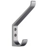 Smedbo B1046 Large Coat and Hat Hook, Satin Aluminum