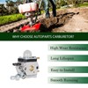Autoparts Carburetor & Maintenance Kit Replacement for Mantis Tiller 7222