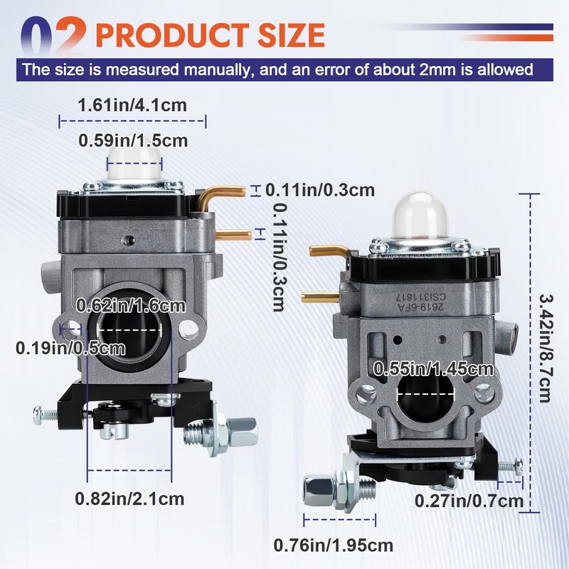 751-20089 Carburetor Replacement Kit for MTD Craftsman BP510 CMXGAAMR51BP 41AR51BP793,