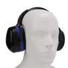 Hearing Protection Ear Muffs 24dB NRR Safety Black Blue Noise
