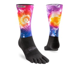 Injinji Trail Midweight Crew Spectrum The Courtney Crew Moab L, multicoloured