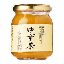 Kondo Japanese Honey Factory Hachimitsu Yuzu Cha 250g (Pack of 1), Domestic Yuzu Citron Honey Marmalade, No Sugar Added, Preservatives Free, MADE IN JAPAN, Limited Stock