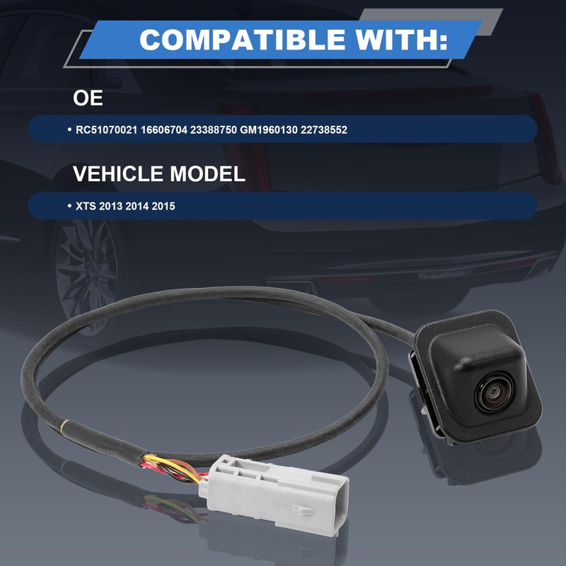 Werruibon Rearview Backup Camera Fits for XTS 2013 2014 2015