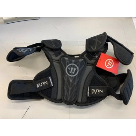Warrior New Youth S M L XL Warrior Burn Next Shoulder Pads Lacrosse Black Boys Girls - Large