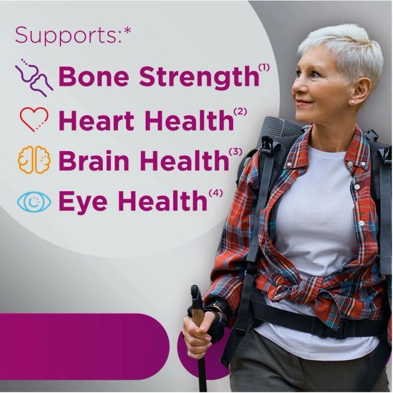 Centrum Women 50 plus Multivitamin Supplement Gummies, Assorted Fruit, 140