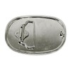 GURANSE Natural Gems Stone Belt Buckle With Acanthus Rectangle Frame