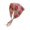 Harilla Frauen häkeln Bandana -Styling -Dekor, Haarzubehör, niedlicher Kopf Kerchiefuch,