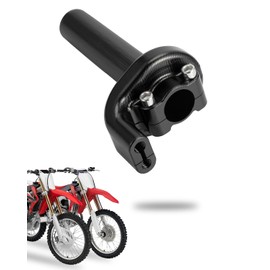 NACORE Motorcycle Throttle Tube CNC Assembly for CRF250R/250X/450X 2004-2014, CRF450R 2002-2014 Dirt Bike, BLACK