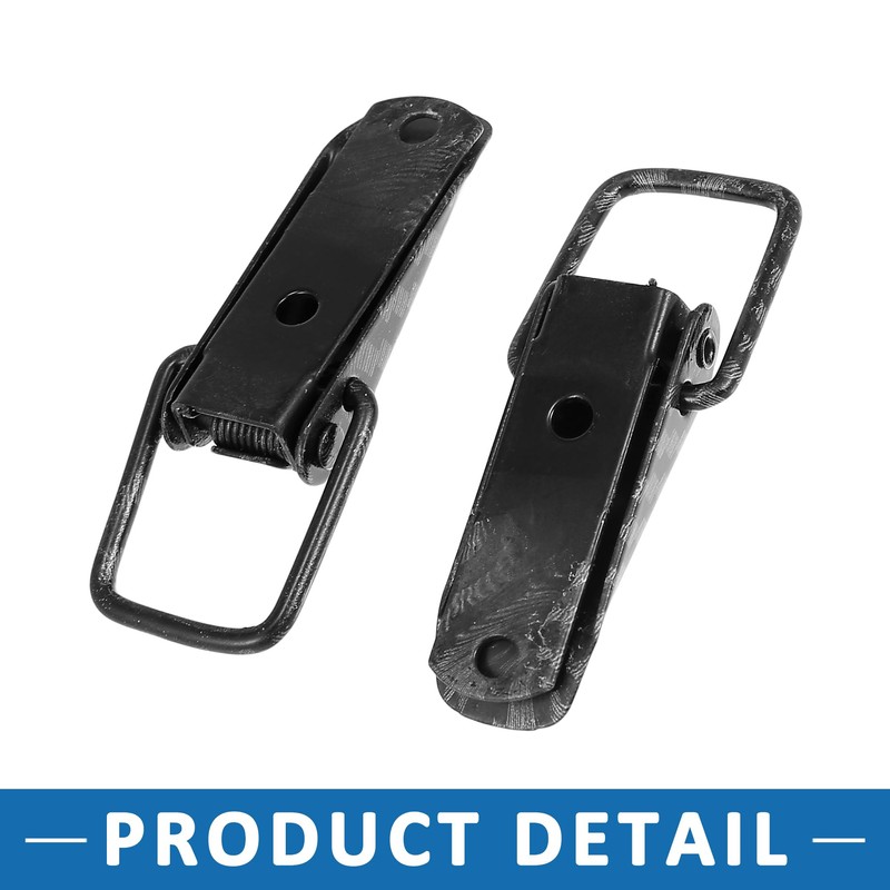 A ABSOPRO Car Bumper Quick Release Hook Carbon Fiber Pattern