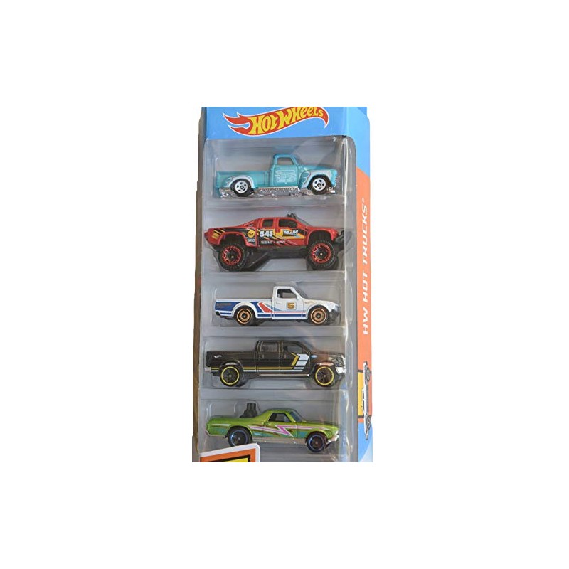 Hot Wheels 2019 HW Hot Trucks 5-Pack ('52 Chevy, Sandblaster,