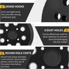 Gnellkoor 5 Inch 8 Hole Orbital Sander Pads Compatible with