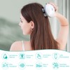 LYPPUL Electric Head Massager, Wireless Hand Massager with 4 Kneading