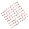 19mm 80pcs Binder Clips Strong Clamping Force Metal Hollow Tail