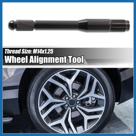 A ABSOPRO Pack of 2 M14 x 1.25 Wheel Alignment Pin Assembly Titanium Tone Item Replacement