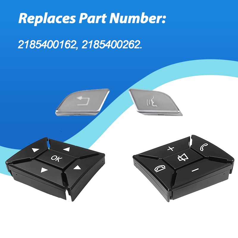 Steering Wheel Control Button Kit 2185400162 2185400262 Fits for Mercedes