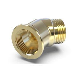 ABA Beul 15066.004.2 Angle 45° Male / Female Thread Brass